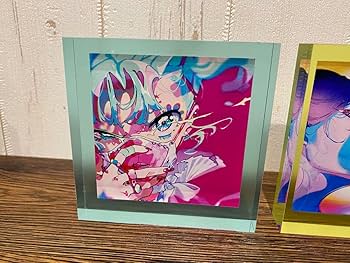 米山舞eye 個展グッズ アクリルブロック　ACEYLIC BLOCK EYE